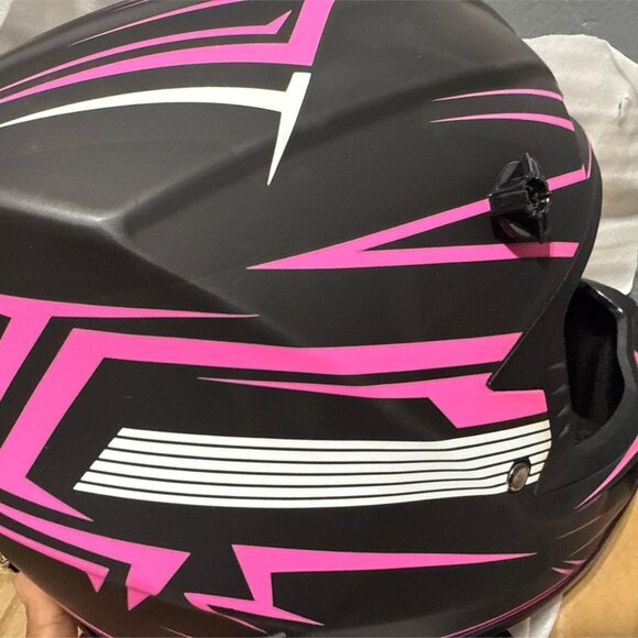 Dirt Bike Helmet Set w/ Gloves, Goggles, Mask(small ) For Youth - Picture 3 of 9